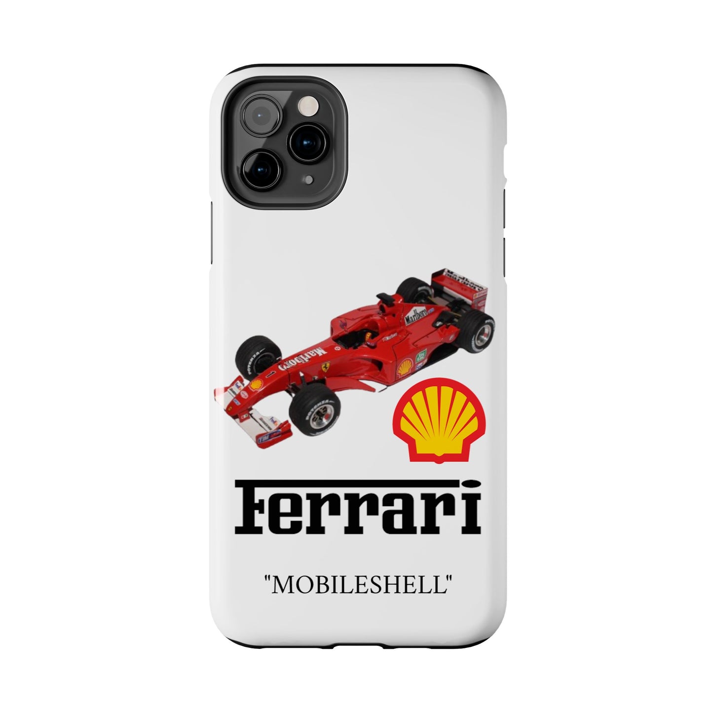 F1 team Shell tough phone case