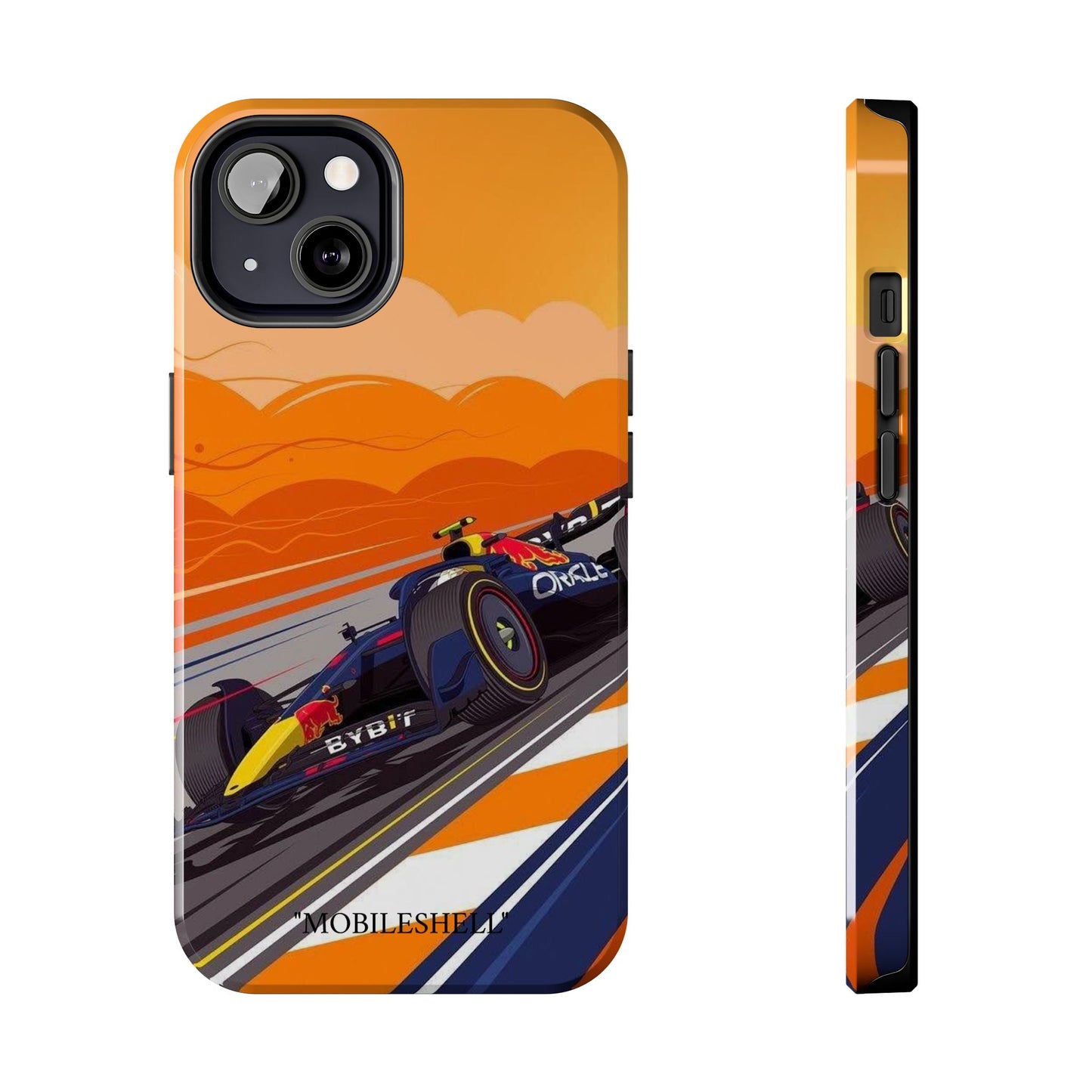 F1 Redbull cartoon tough phone case