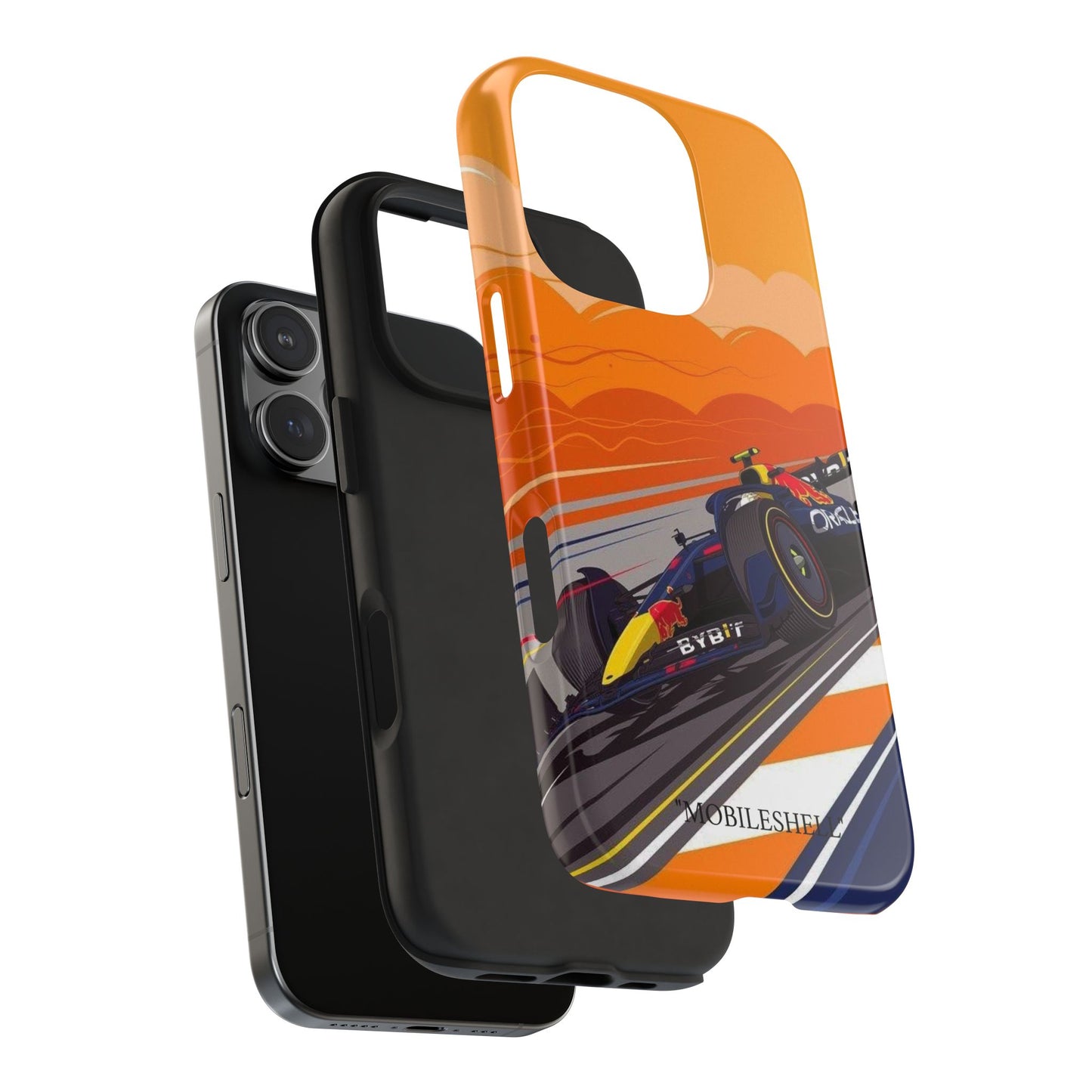 F1 Redbull cartoon tough phone case