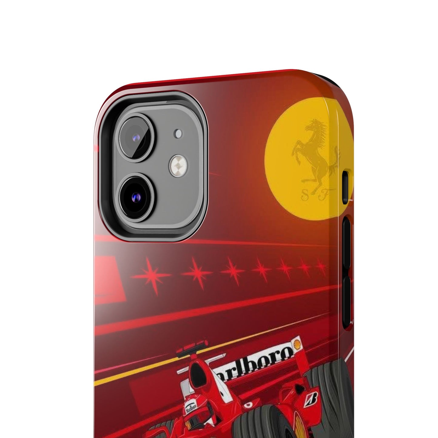 F1 Ferrari team car tough phone case