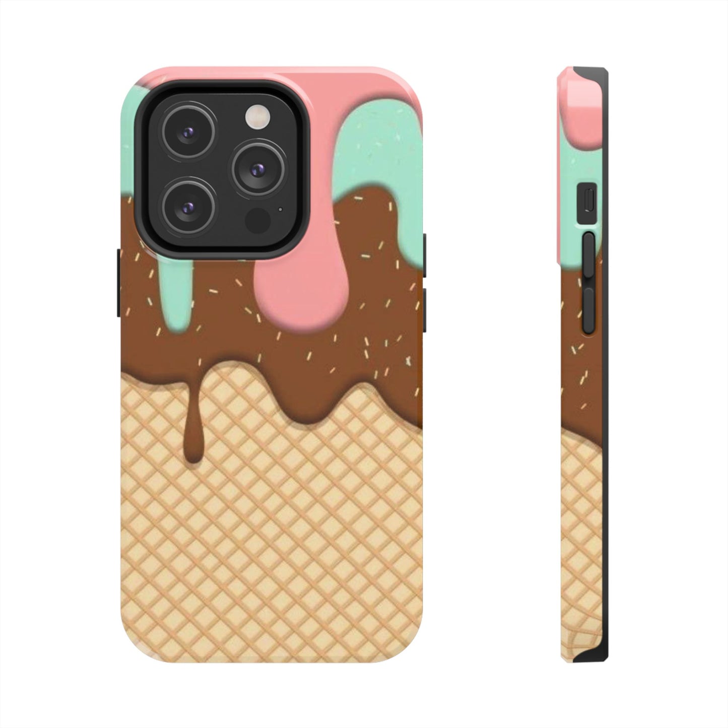 Ice Cream Drip Tough Phone Case