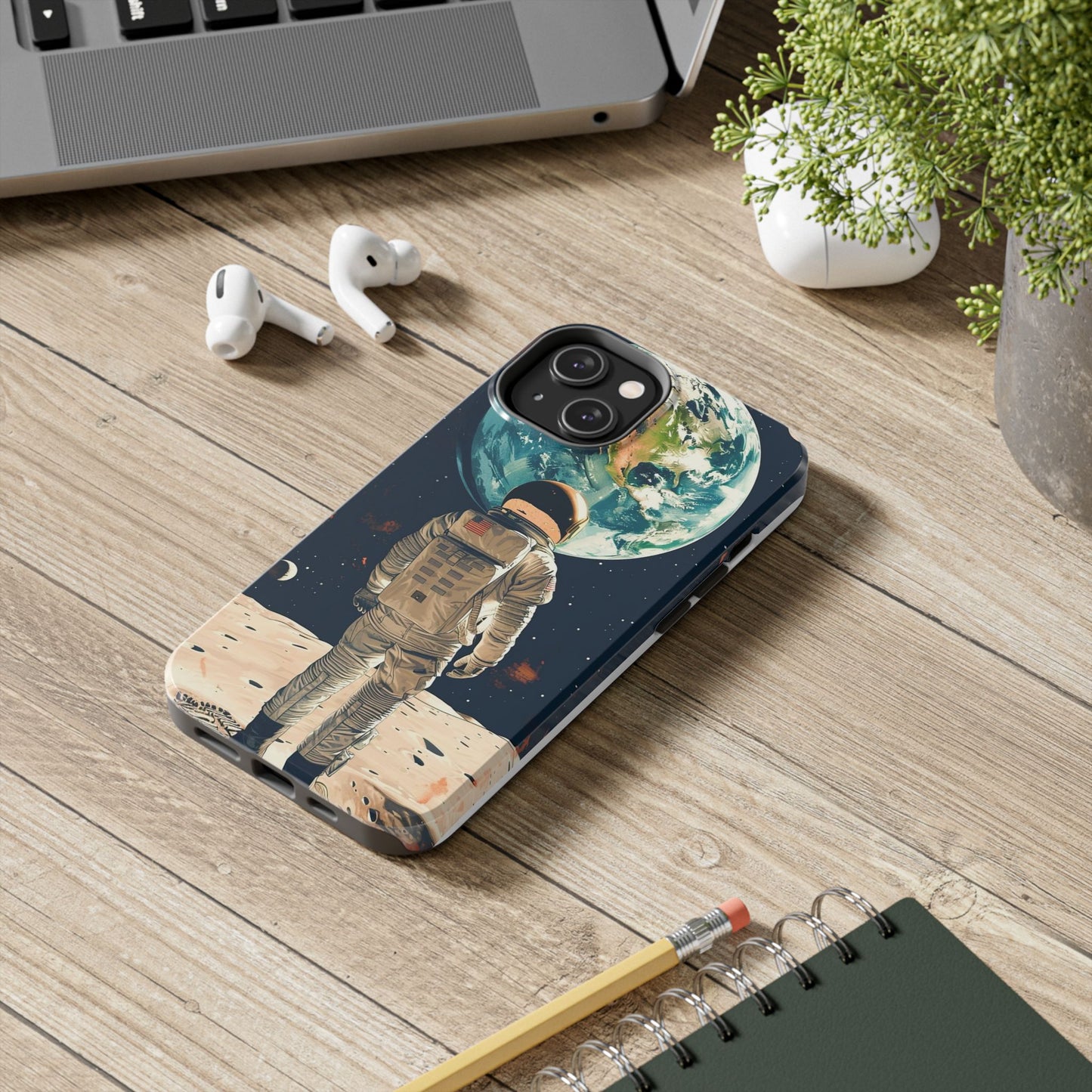 Astronaut Galaxy Phone Case