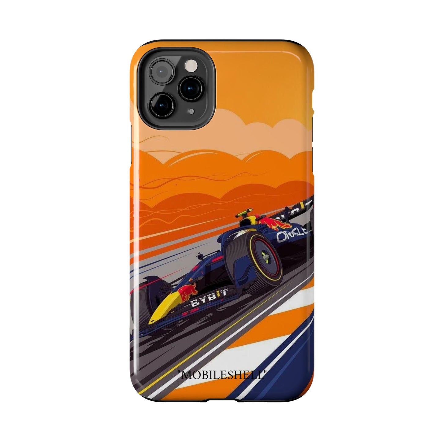 F1 Redbull cartoon tough phone case