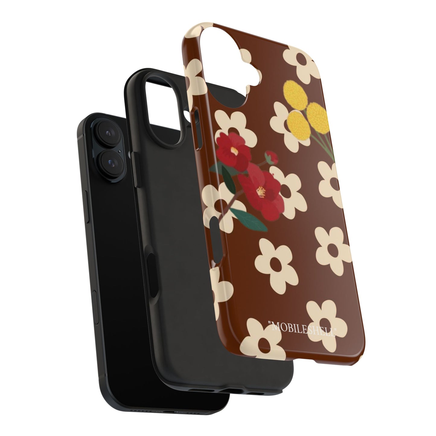 Flower vibe tough phone case