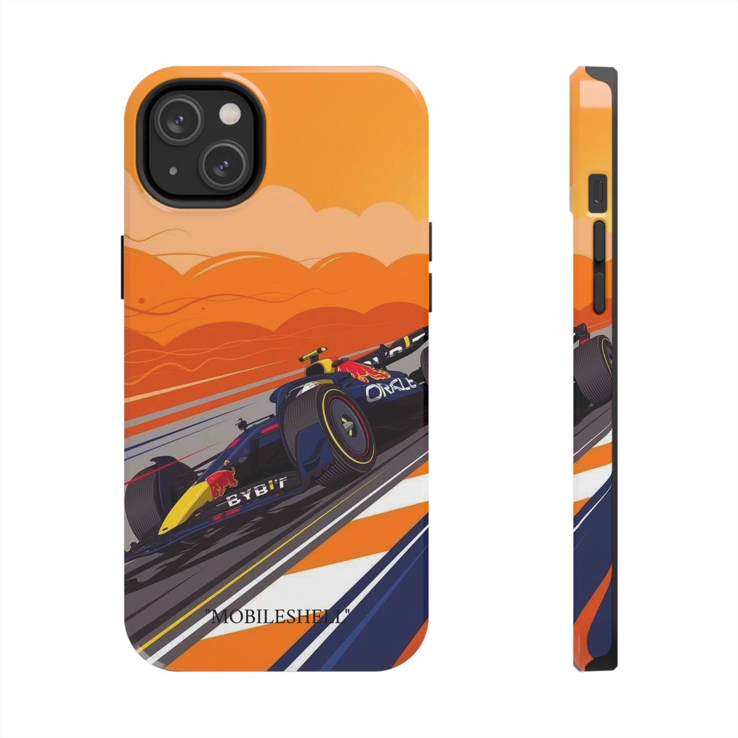 F1 Redbull cartoon tough phone case