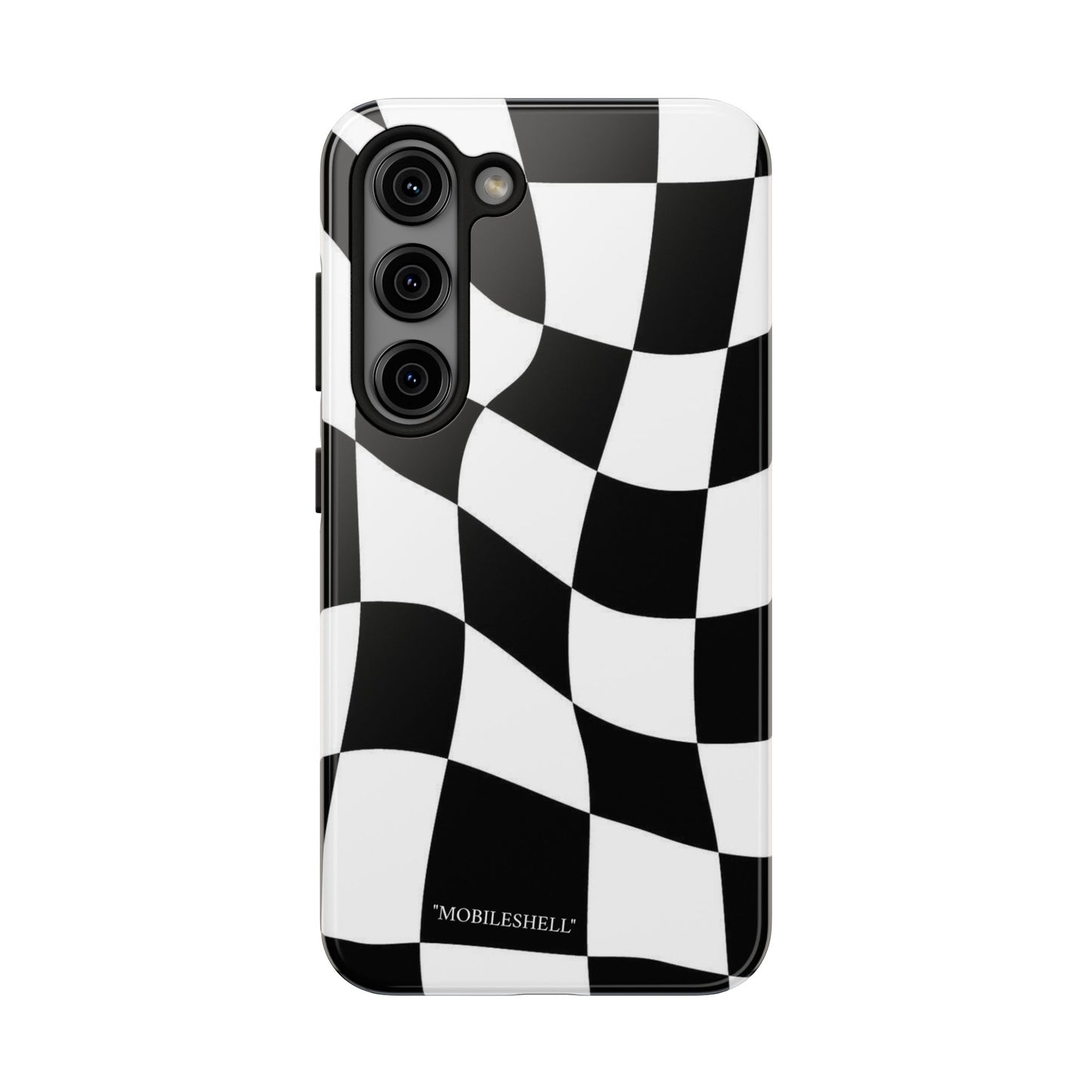 Checkers B&W tough phone case