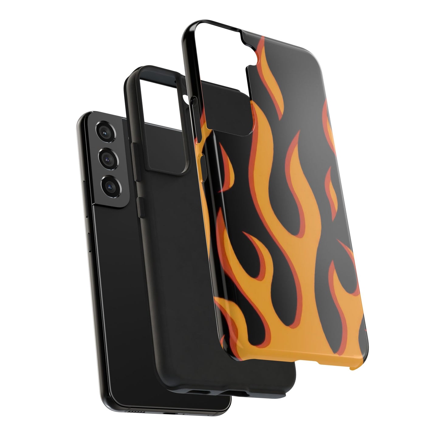 Flame Design Tough Phone Case