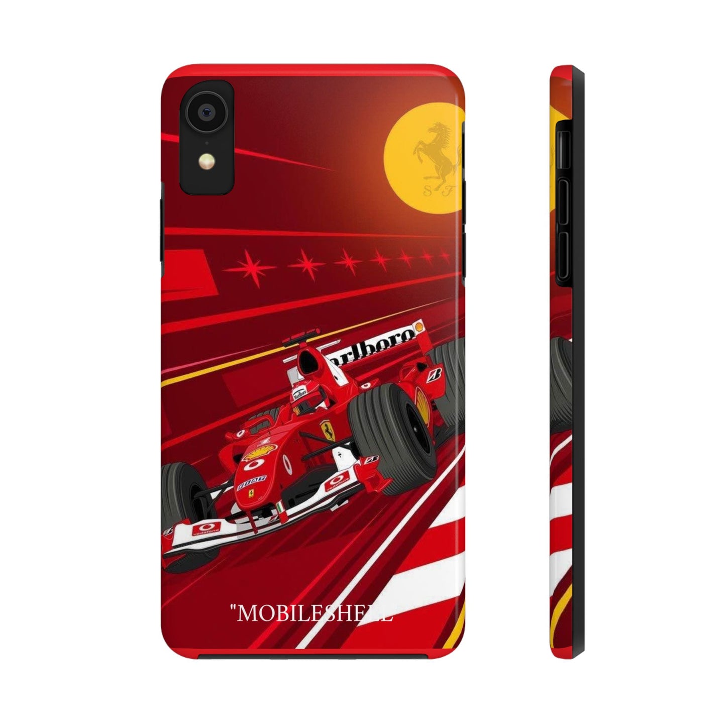 F1 Ferrari team car tough phone case