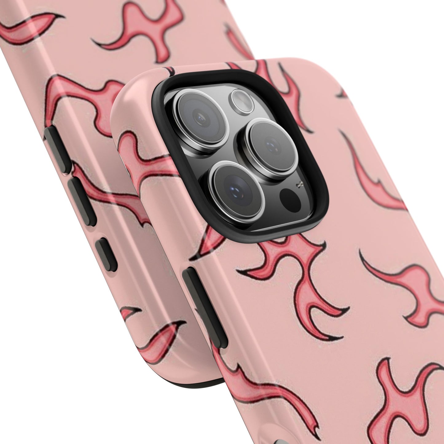 Stylish Flame Tough Phone Case