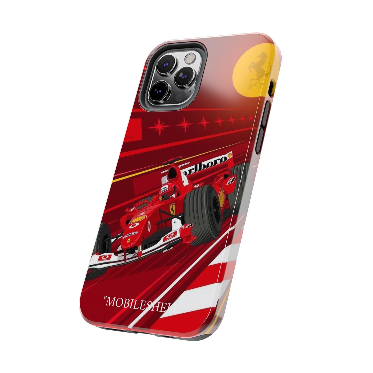 F1 Ferrari team car tough phone case