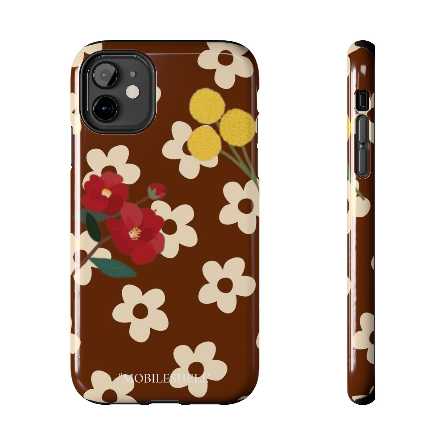 Flower vibe tough phone case