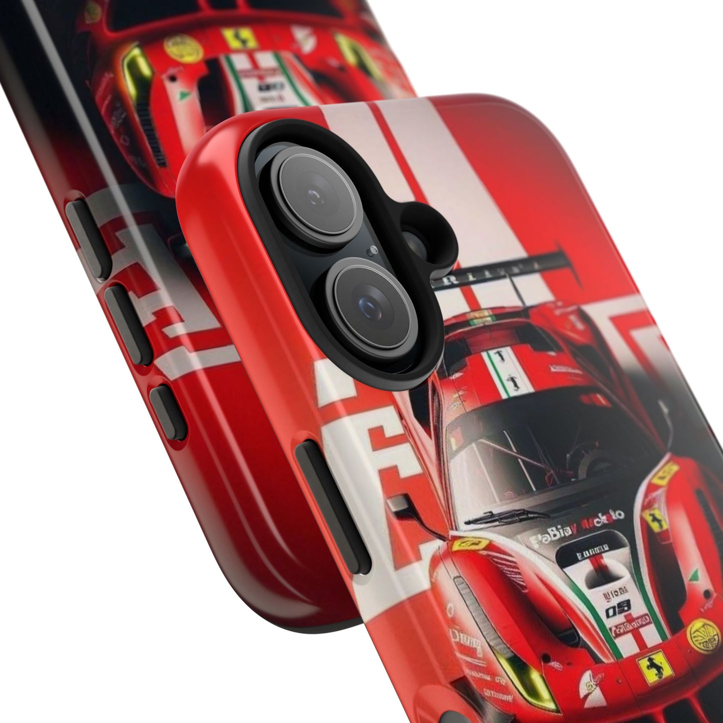 Red Ferrari tough phone case