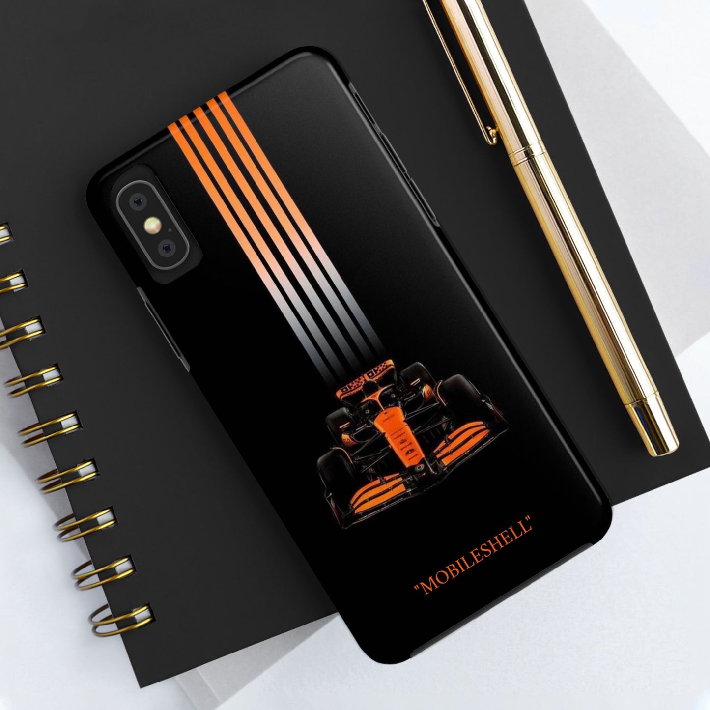 F1 meclaren orange tough phone case