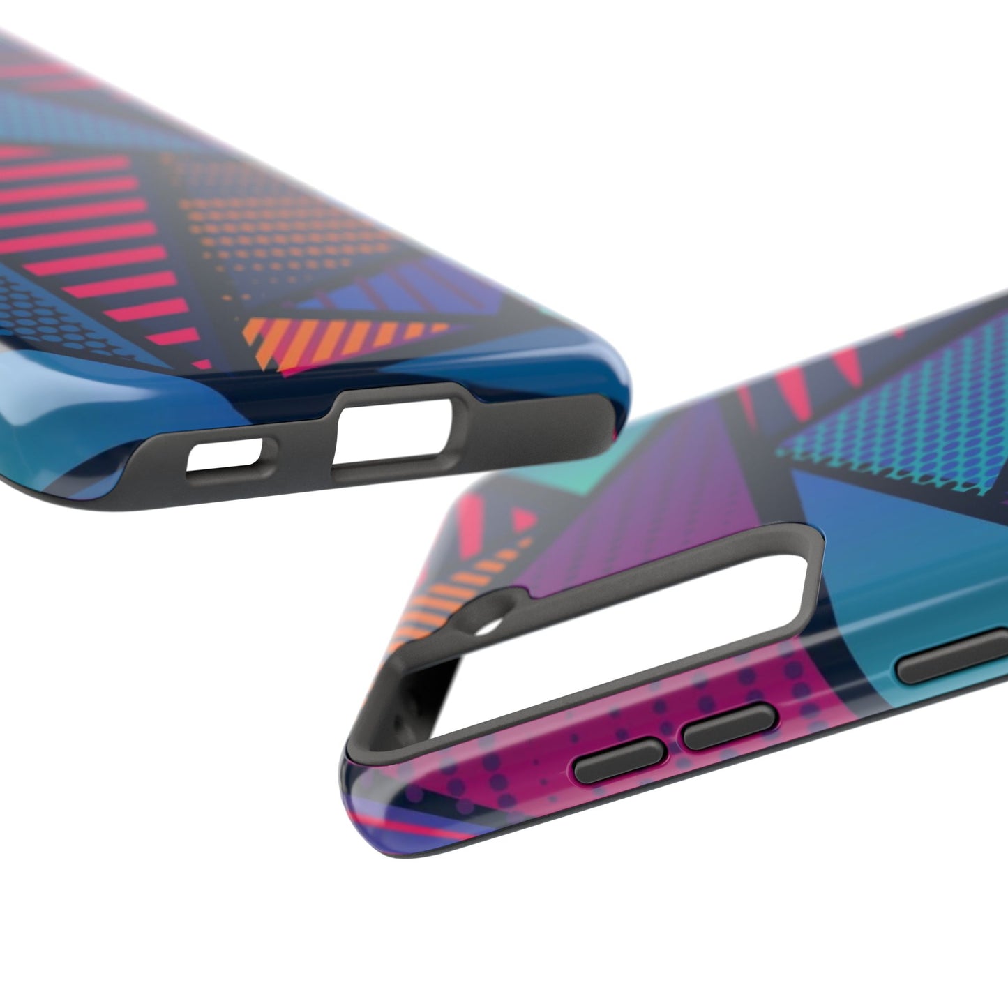 Vibrant Geometric Tough Phone Case