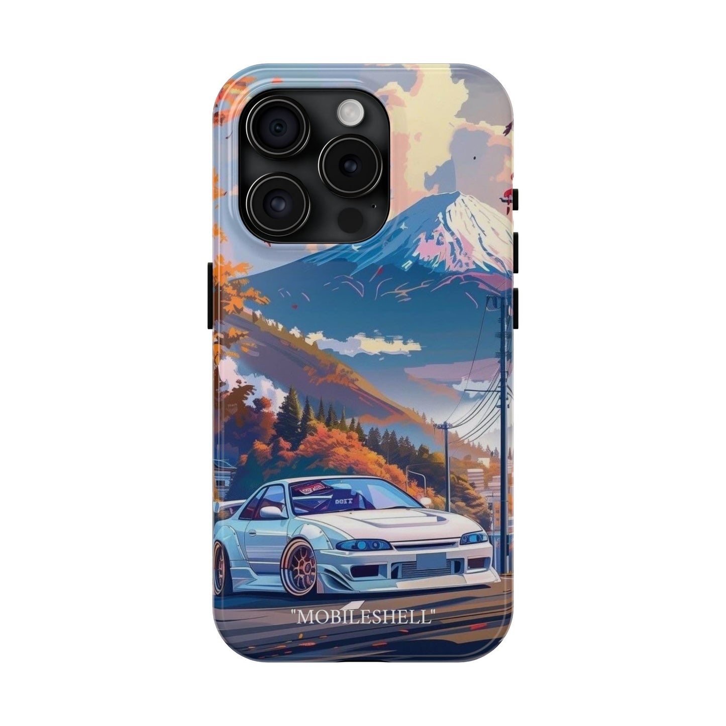 JDM Fuji mountain tough phone case