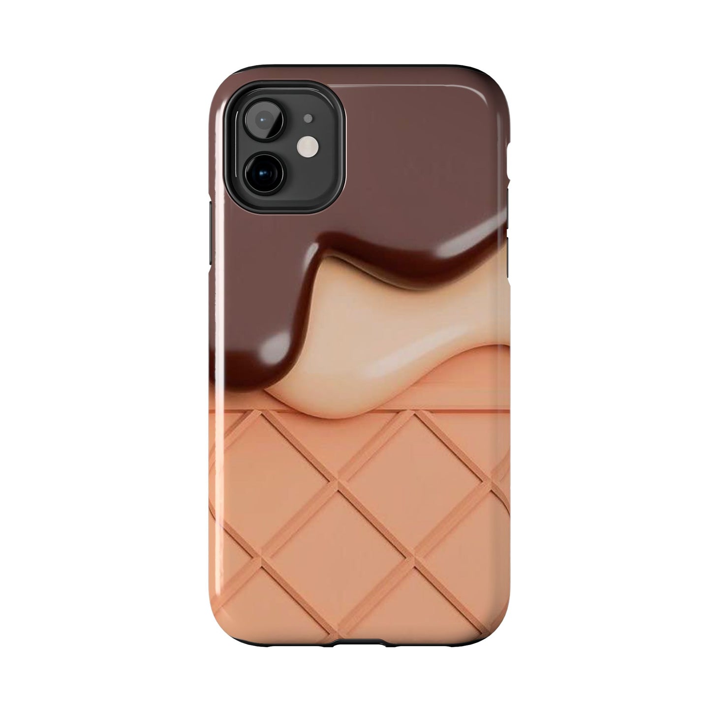 Ice cream drip Tough Phone Cases