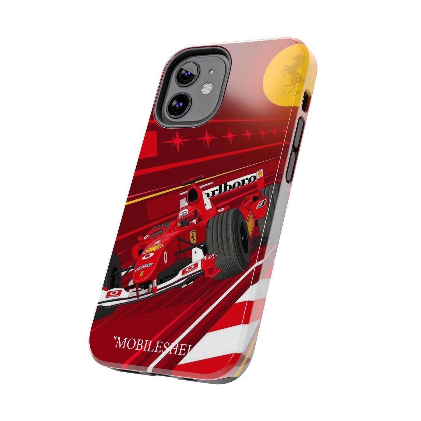 F1 Ferrari team car tough phone case