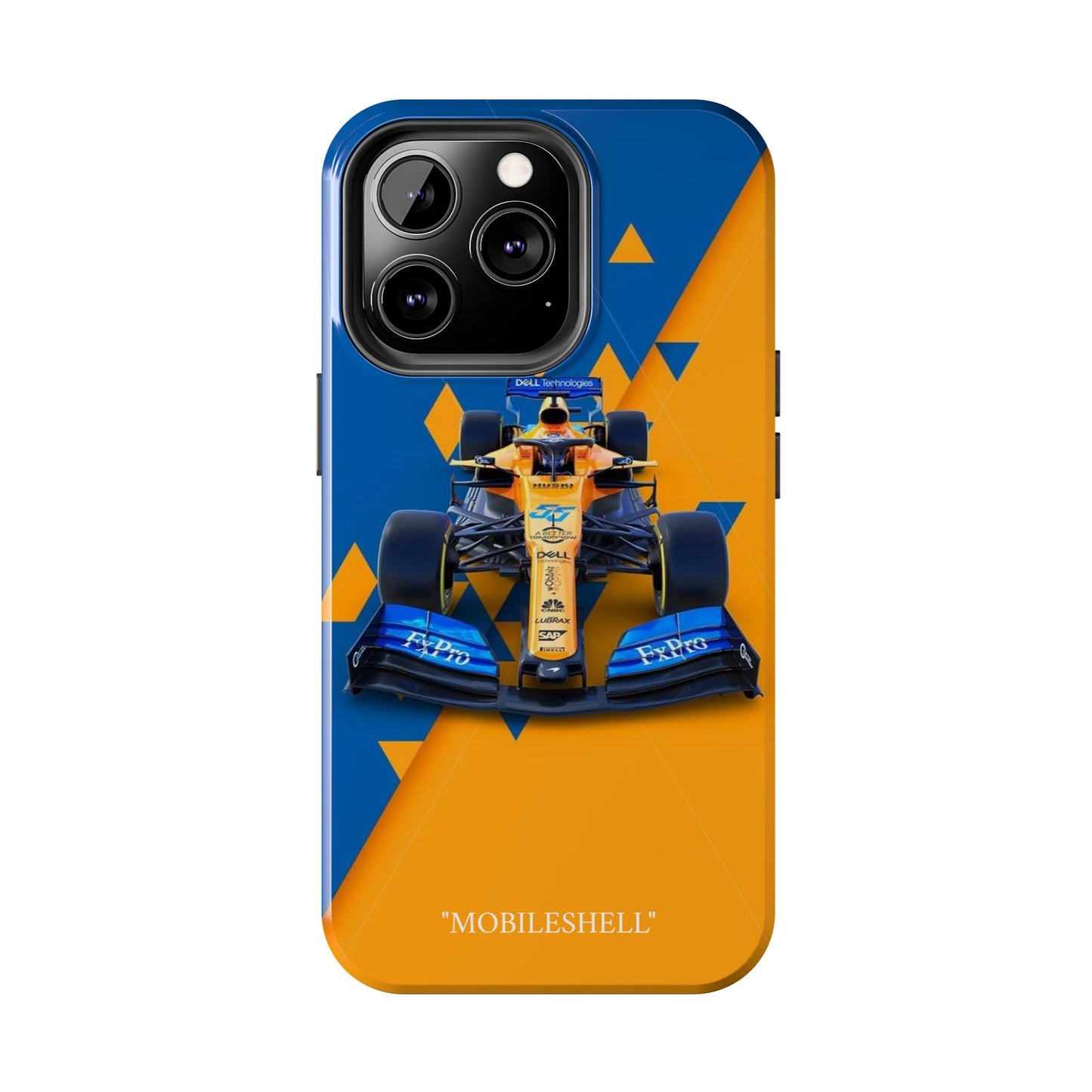 F1 team cartoon tough phone case