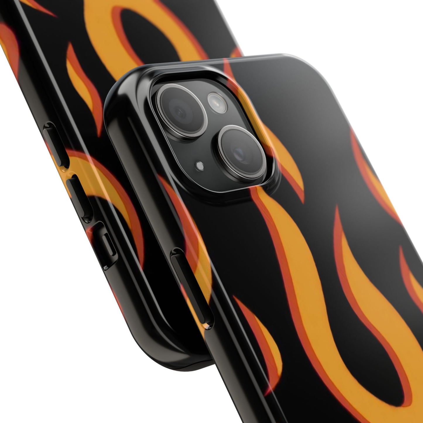 Flame Design Tough Phone Case