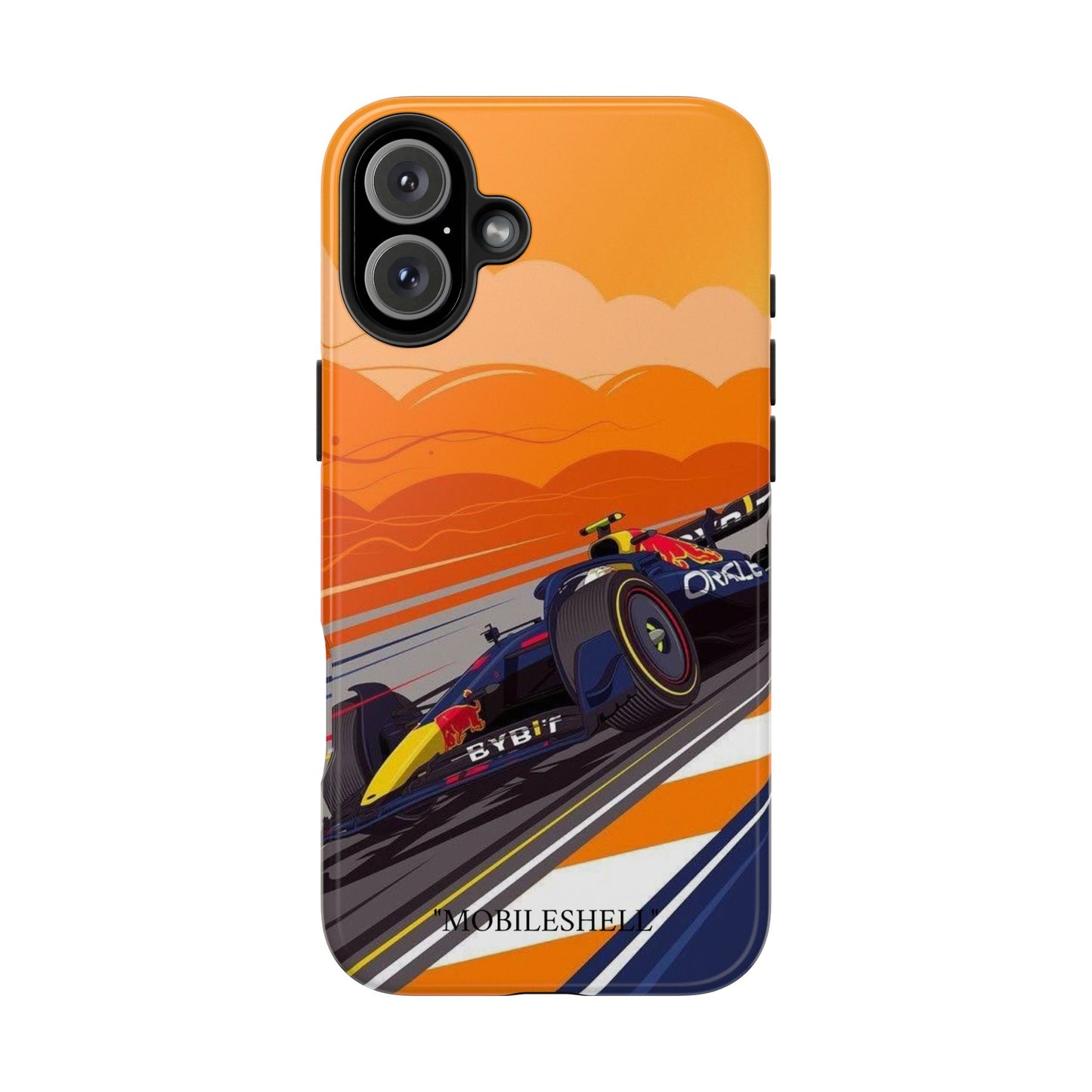 F1 Redbull cartoon tough phone case