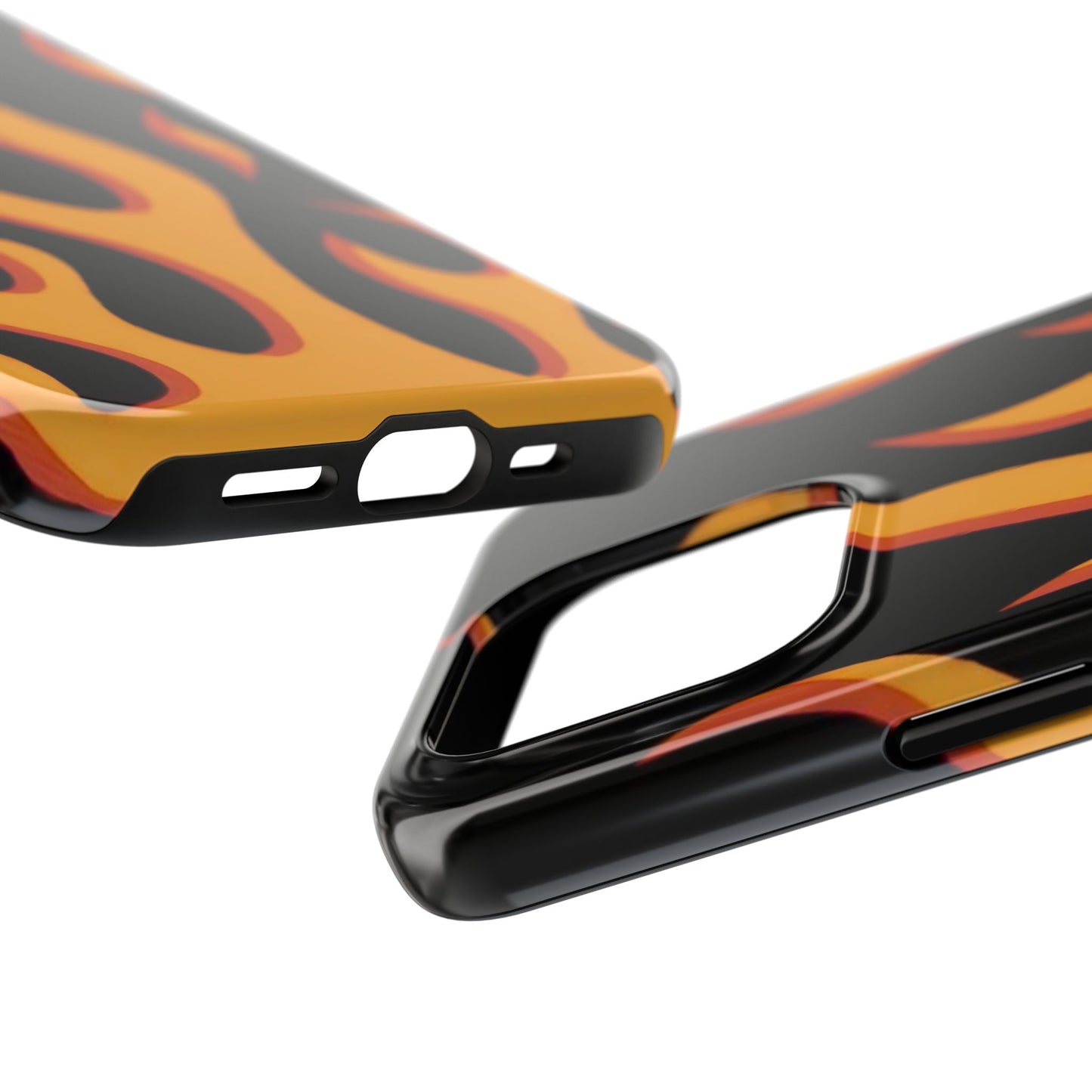 Flame Design Tough Phone Case