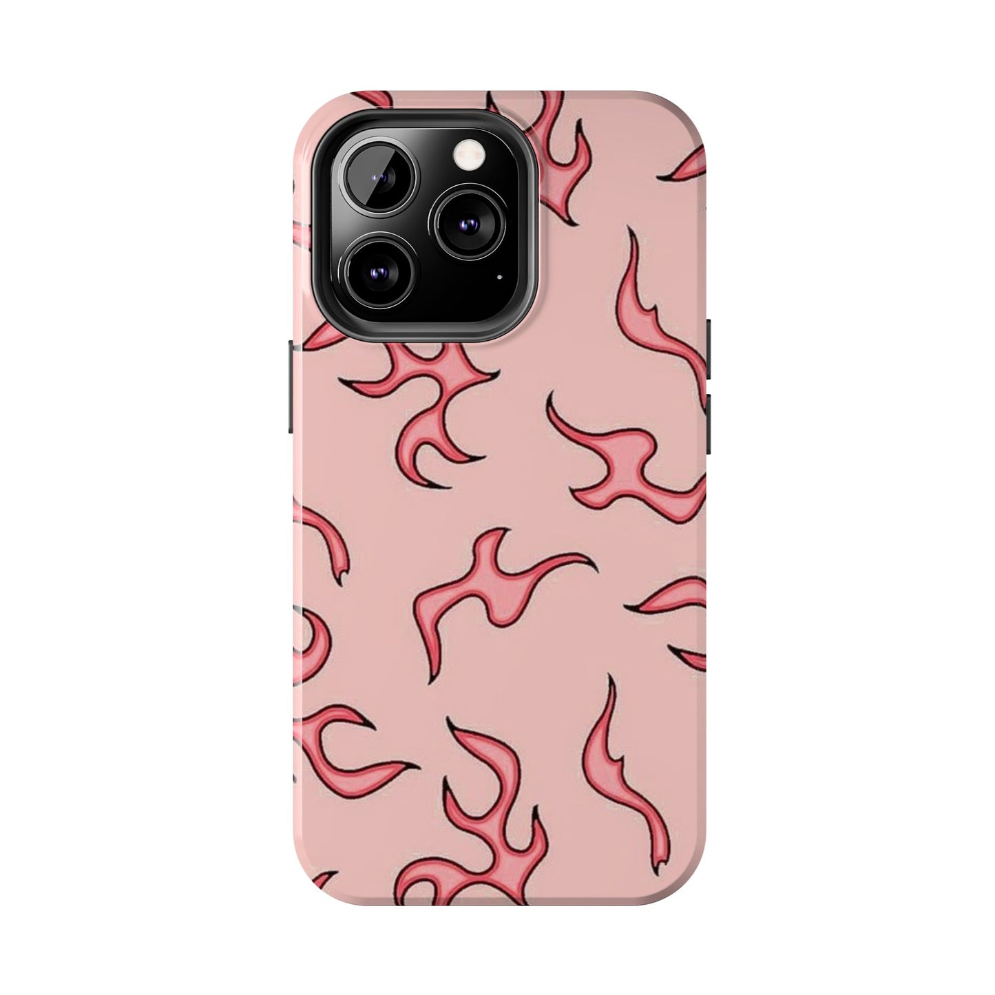 Stylish Flame Tough Phone Case