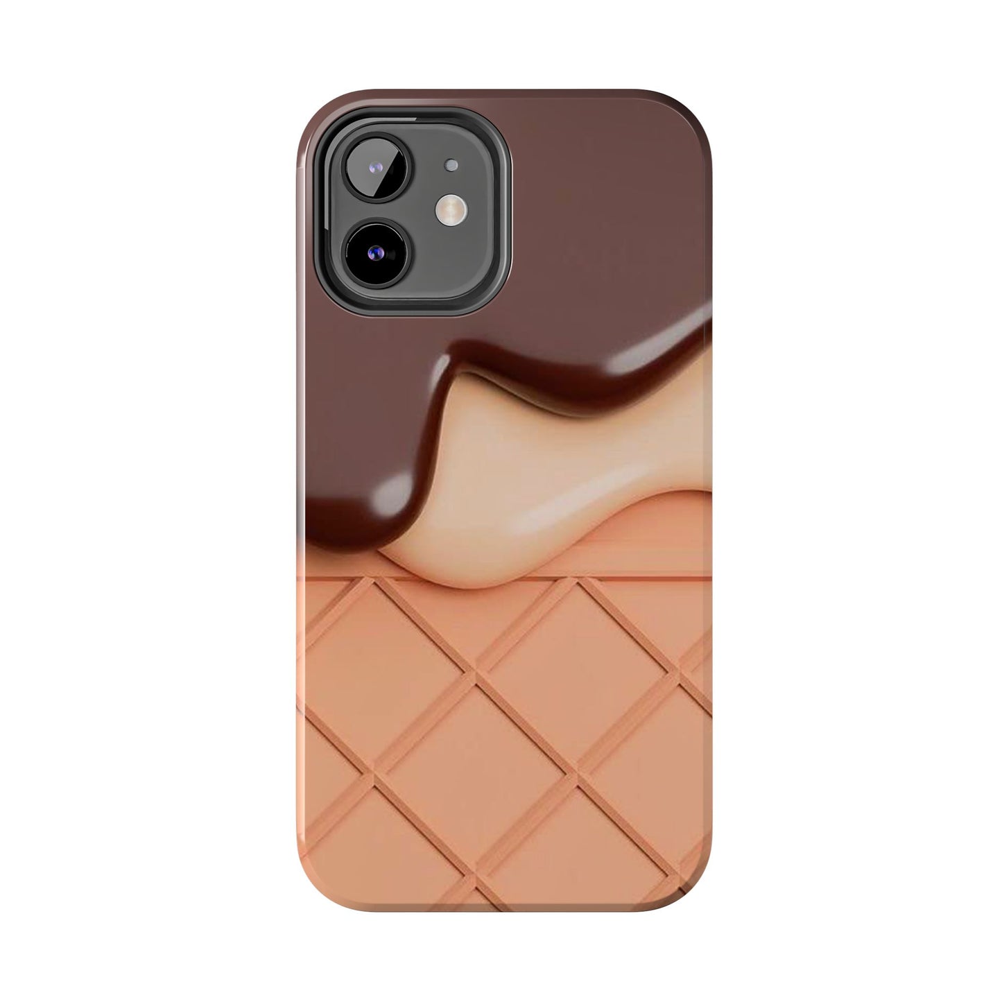 Ice cream drip Tough Phone Cases