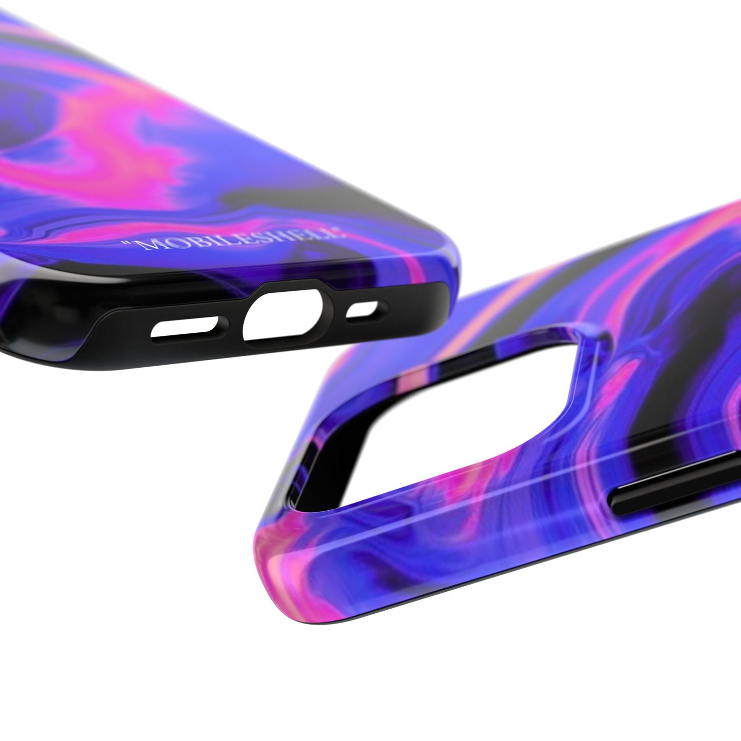 Purple pink dizzy tough case