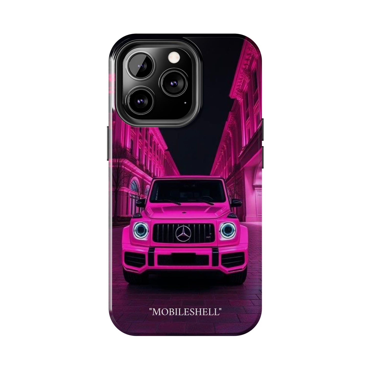 Pink G class tough phone case