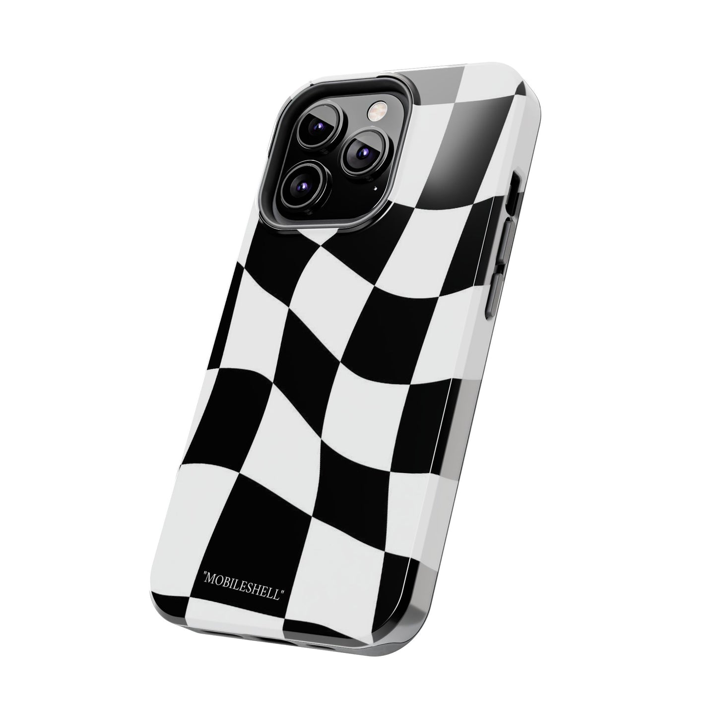 Checkers B&W tough phone case