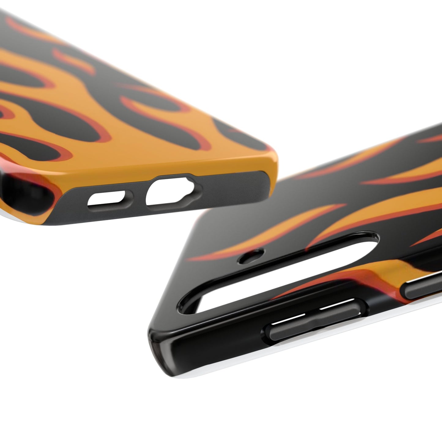 Flame Design Tough Phone Case