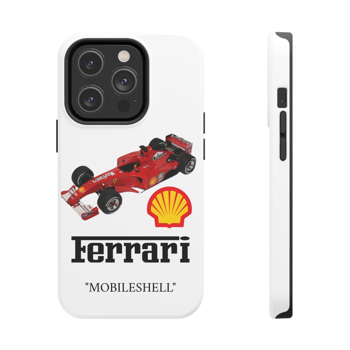 F1 team Shell tough phone case