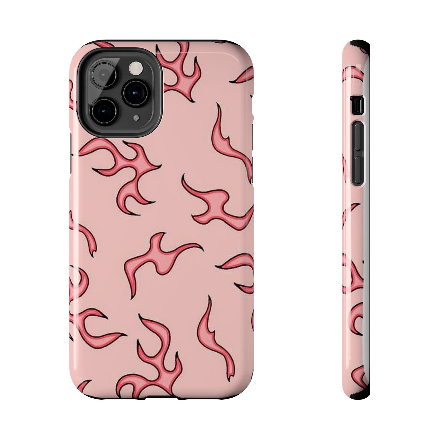 Stylish Flame Tough Phone Case