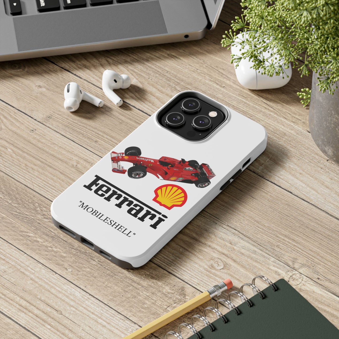 F1 team Shell tough phone case