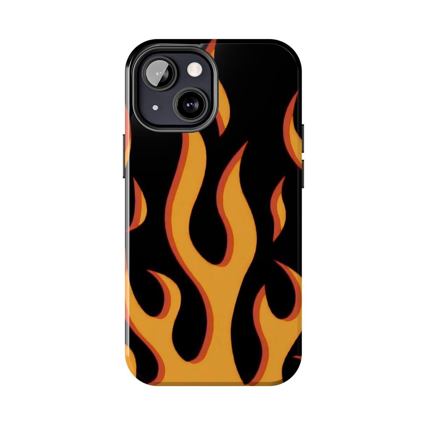 Flame Design Tough Phone Case