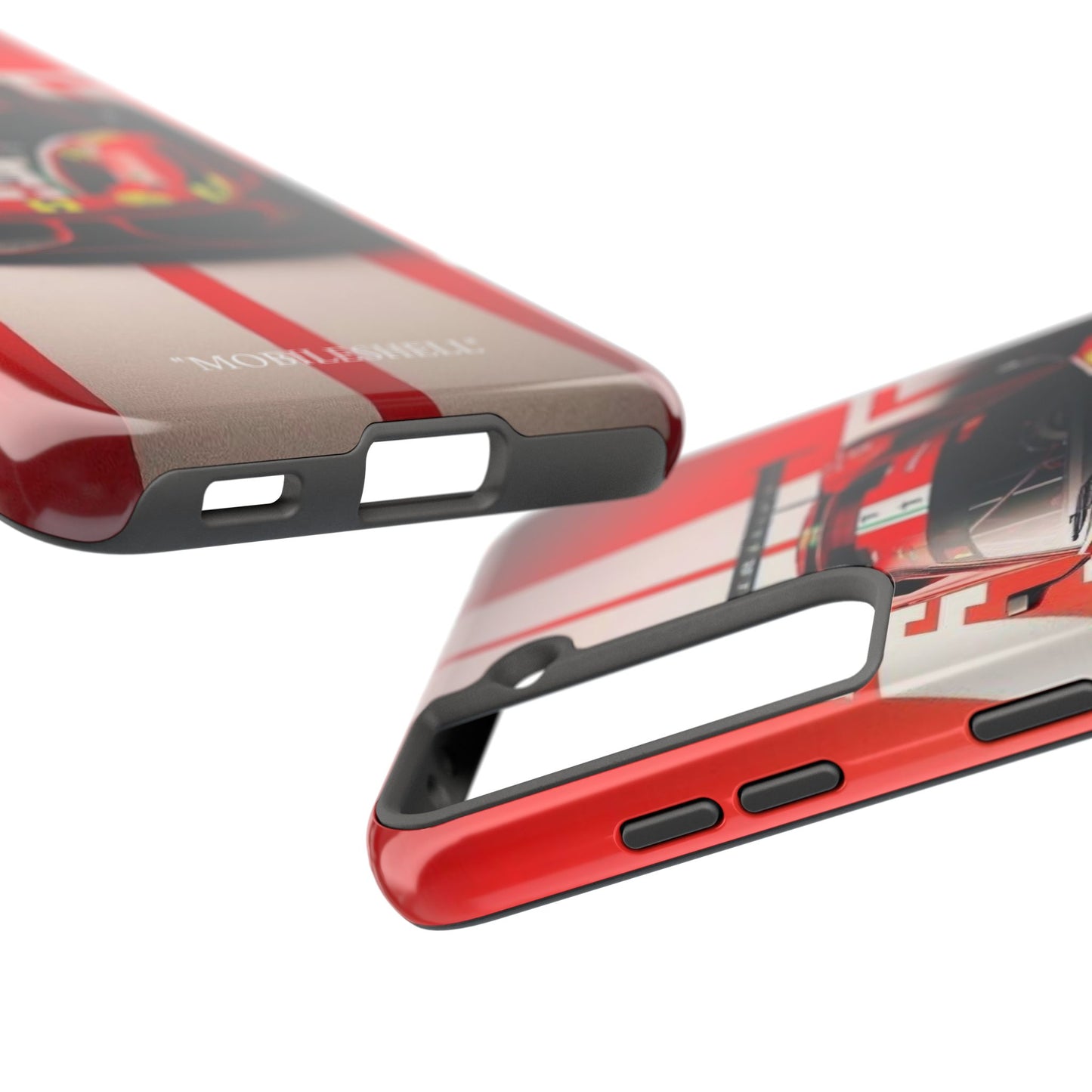 Red Ferrari tough phone case