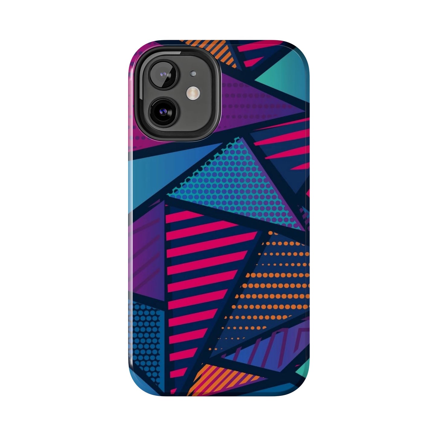 Vibrant Geometric Tough Phone Case