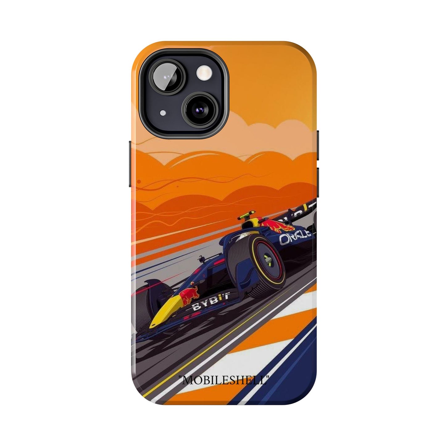 F1 Redbull cartoon tough phone case