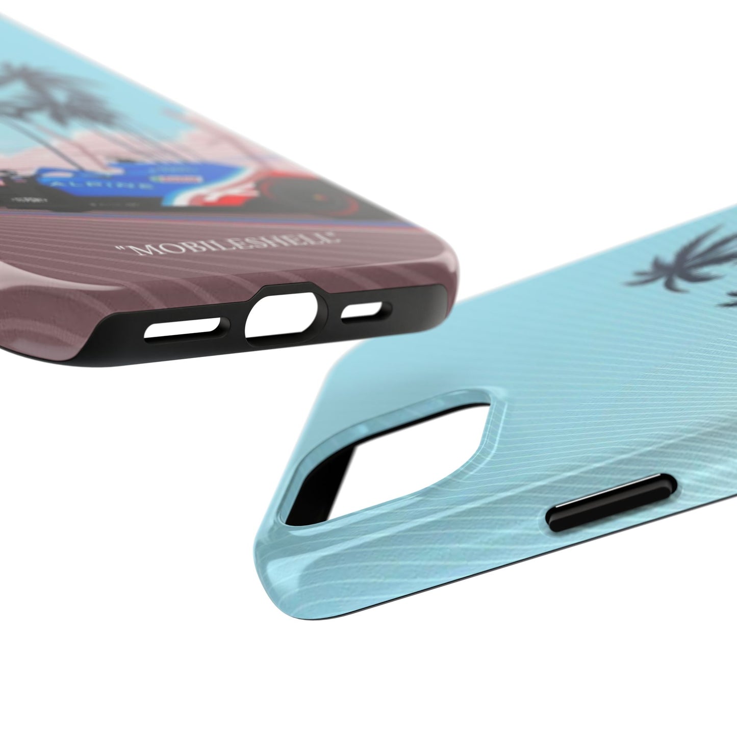 F1 Alpine team car tough phone case