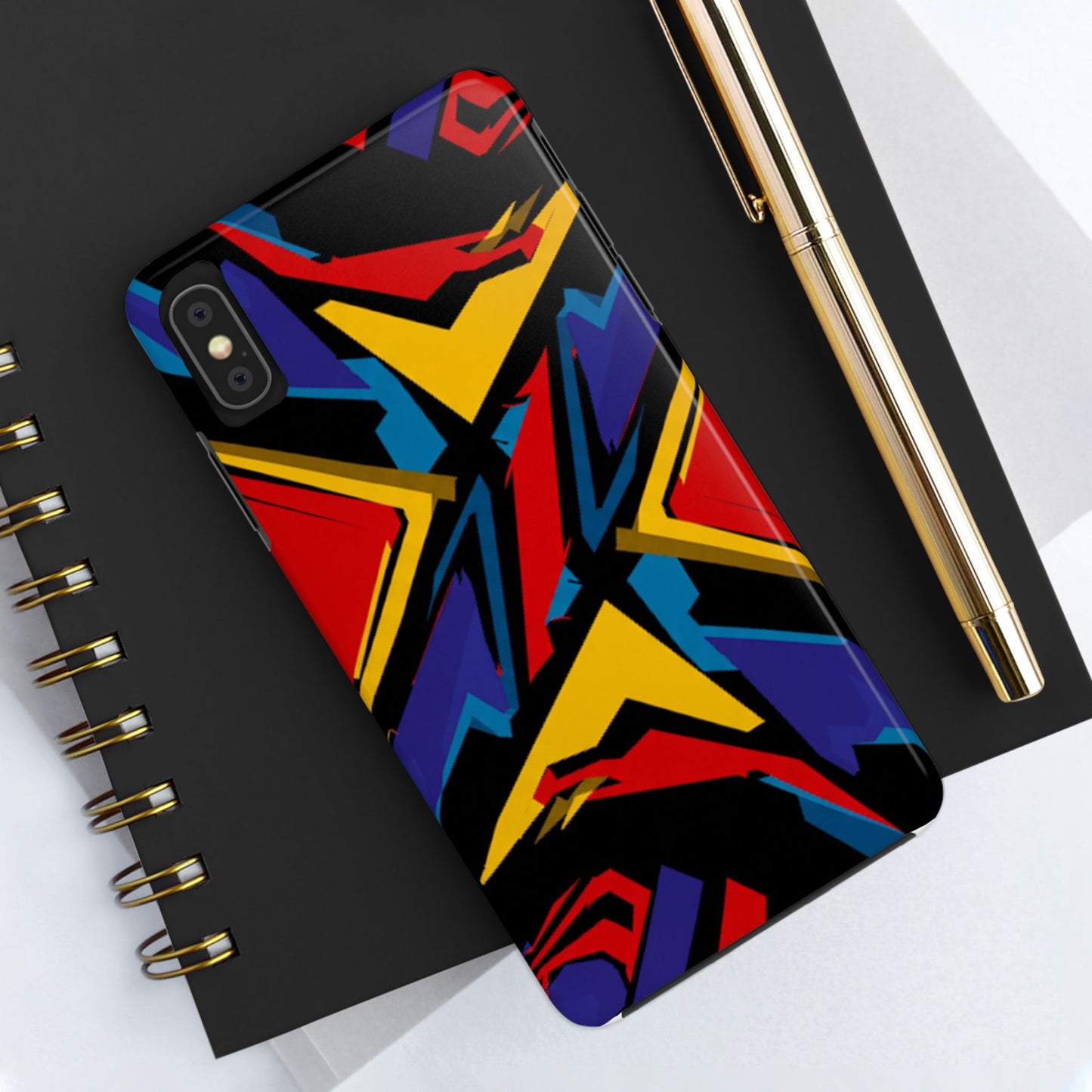 Bold Geometric Tough Phone Case