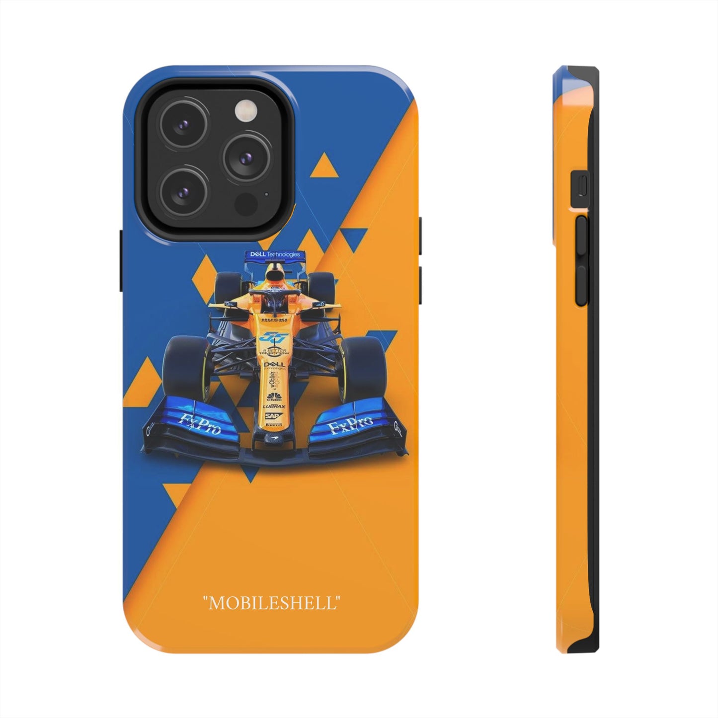 F1 team cartoon tough phone case