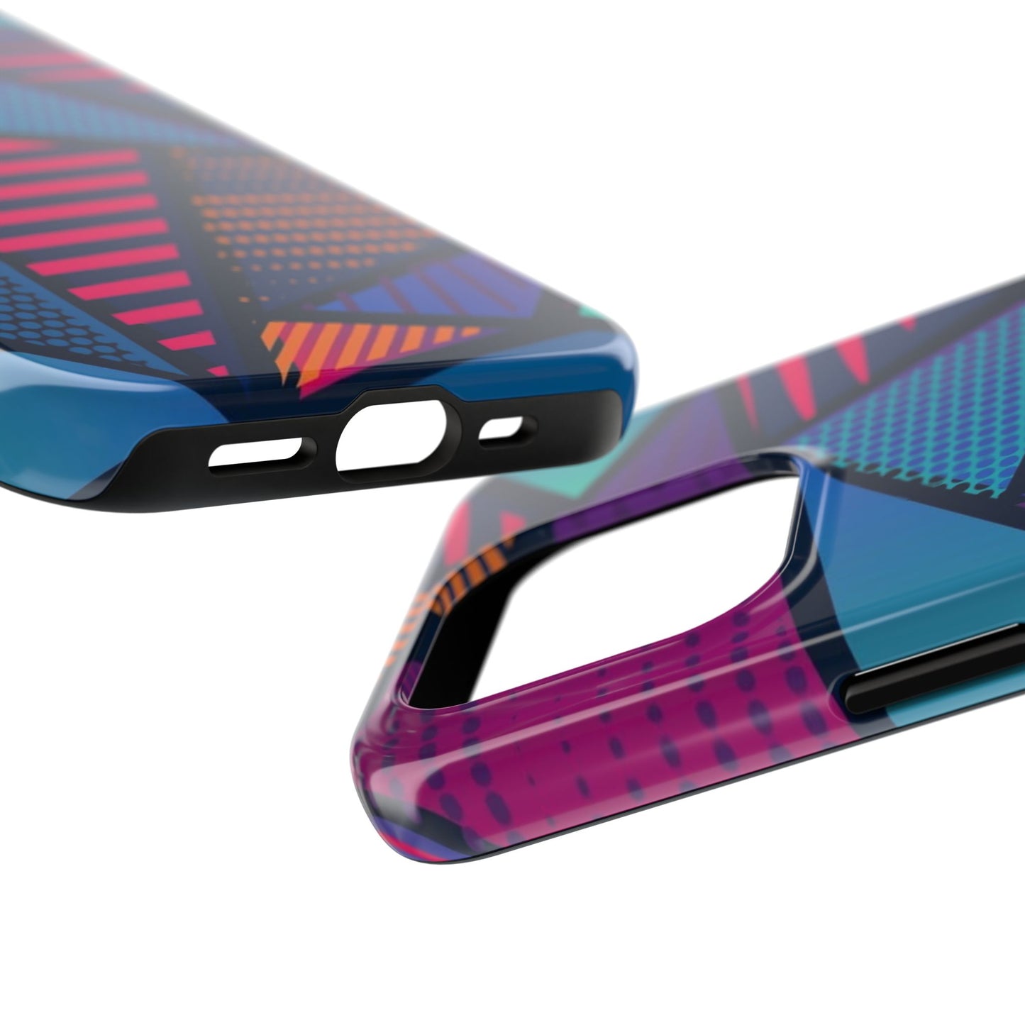 Vibrant Geometric Tough Phone Case