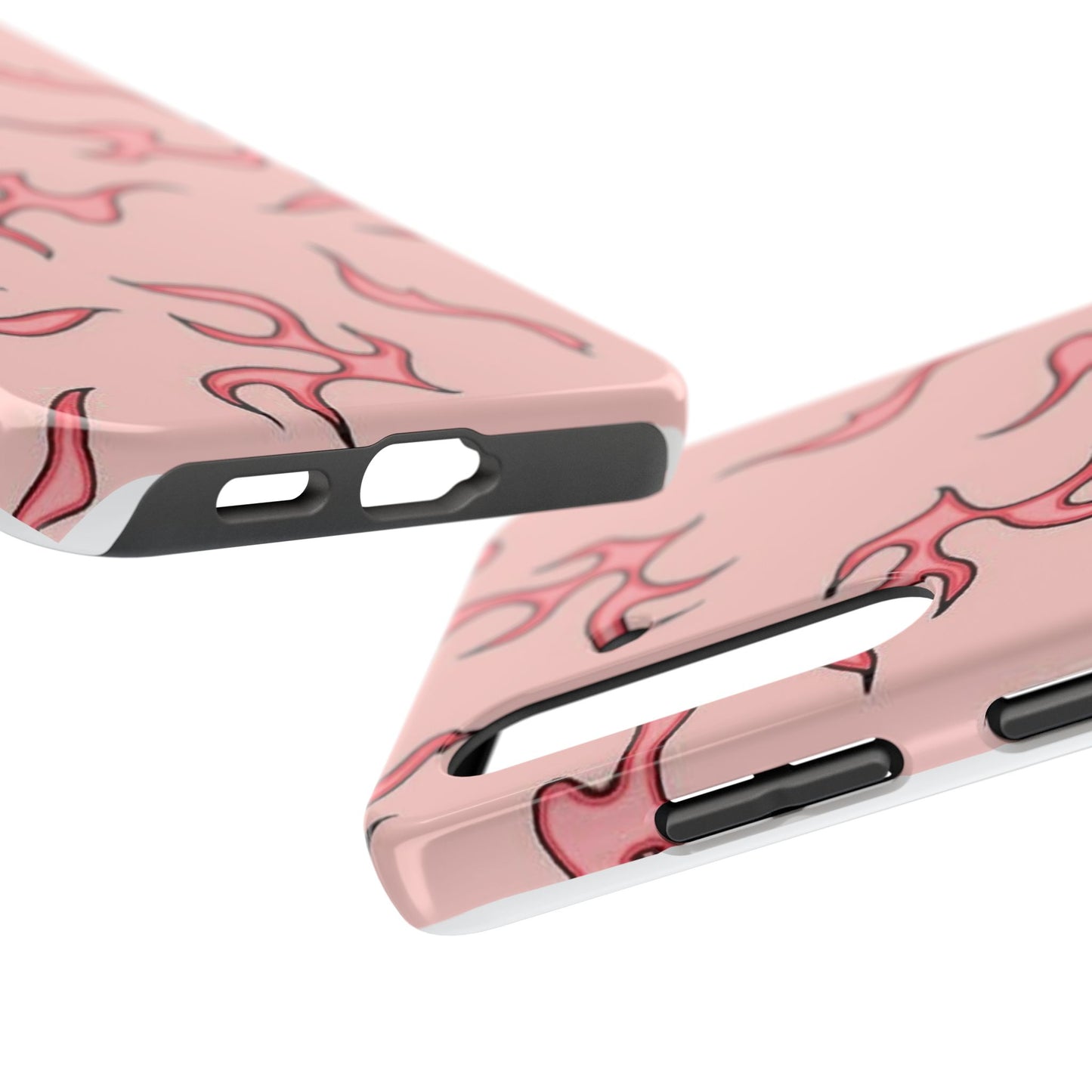 Stylish Flame Tough Phone Case