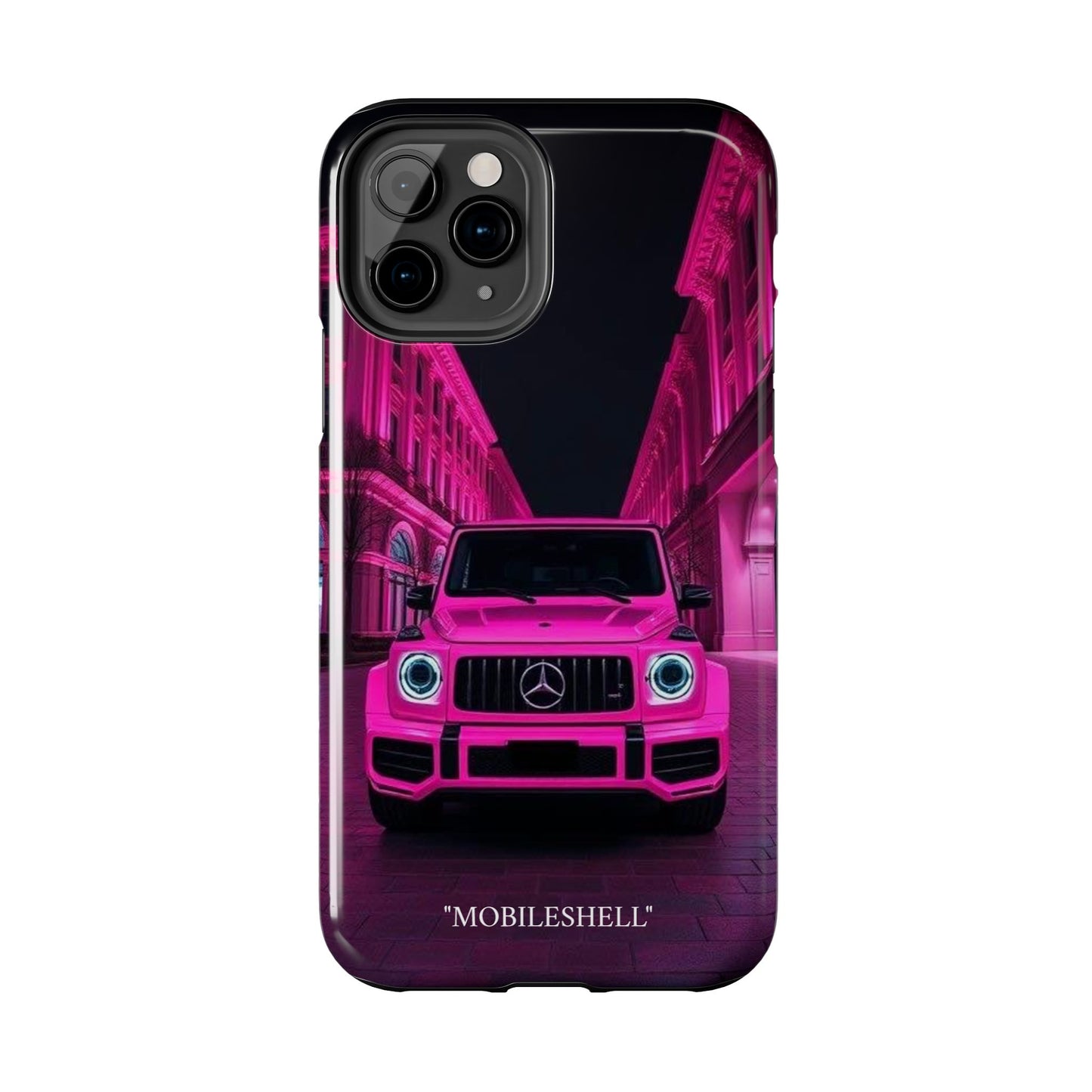 Pink G class tough phone case