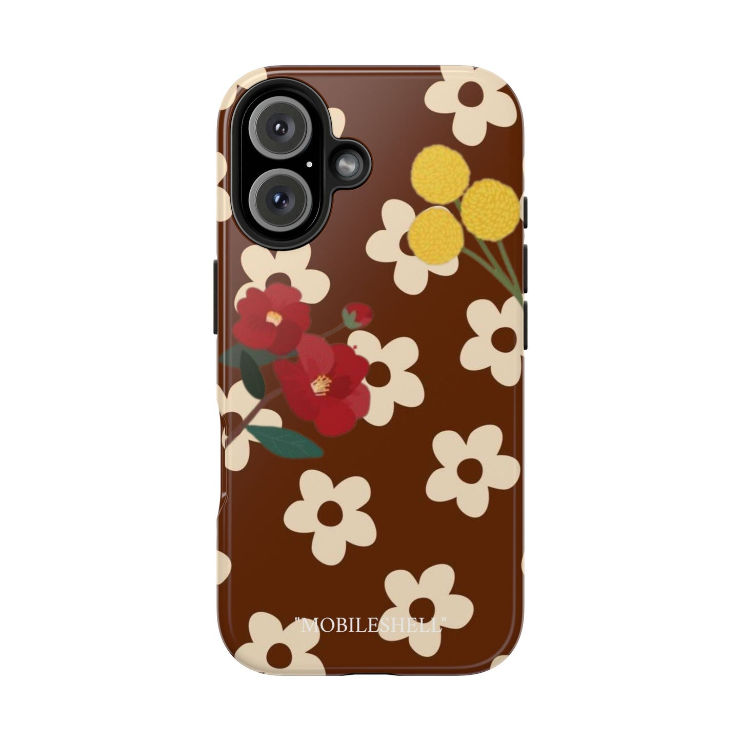 Flower vibe tough phone case