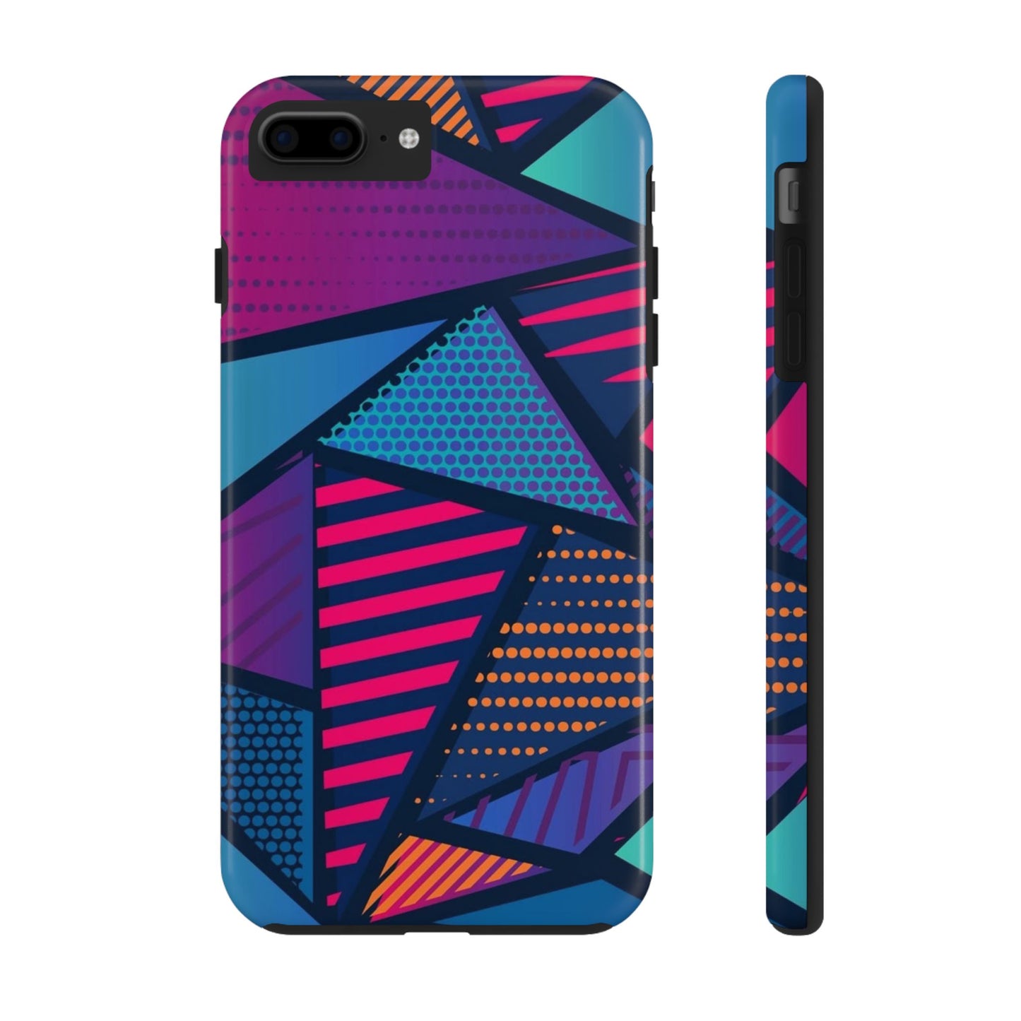 Vibrant Geometric Tough Phone Case