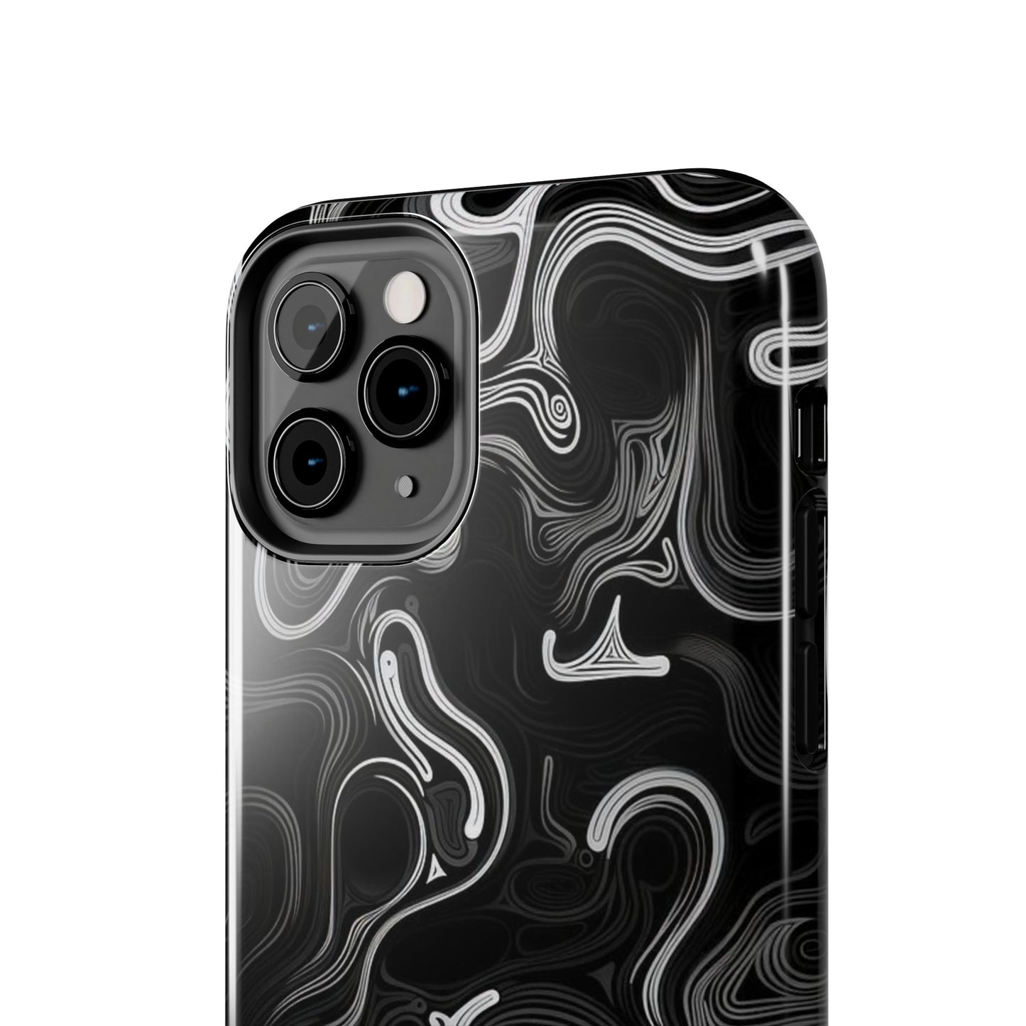 Black & White Tough Phone Case