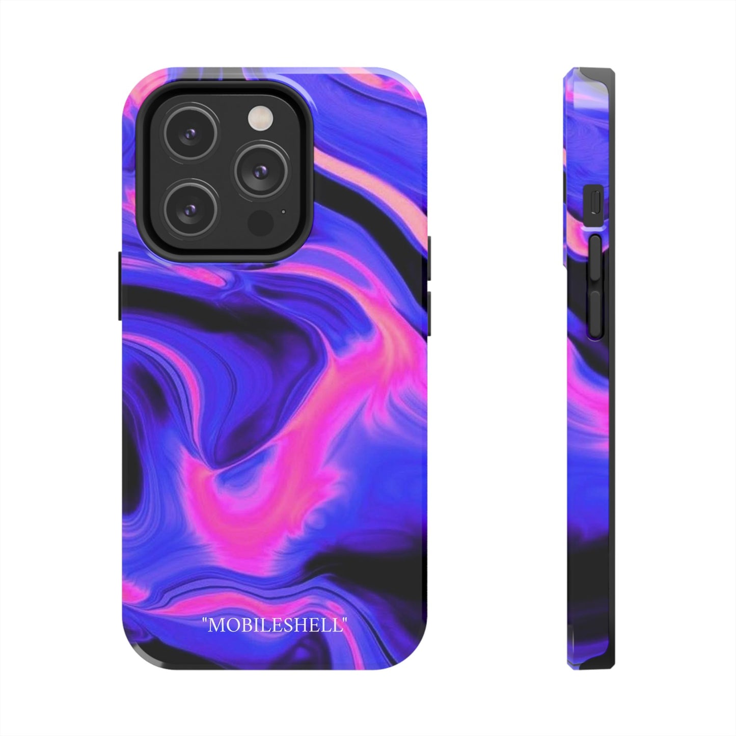 Purple pink dizzy tough case