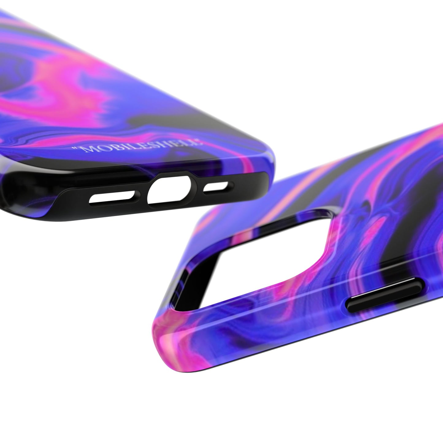 Purple pink dizzy tough case