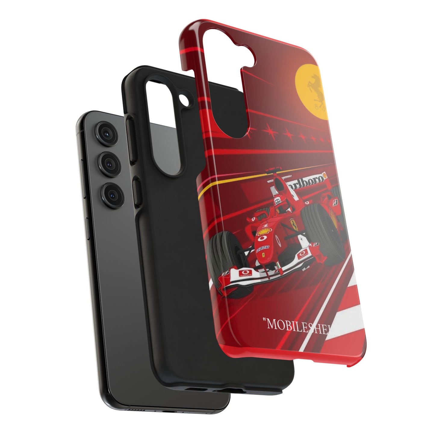 F1 Ferrari team car tough phone case